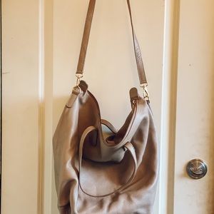 Cuyana Slouchy Leather Tote